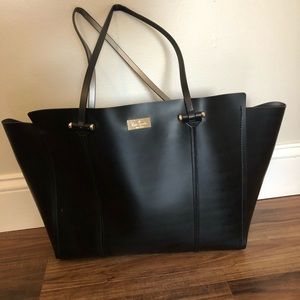 Kate Spade oversized black tote